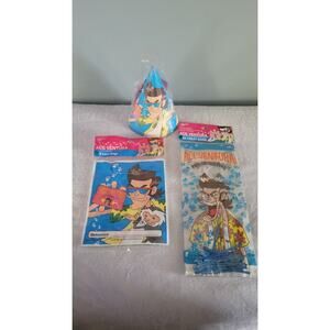 1996 Ace Ventura Pet Detective Party Set Hats Loot Bags Treat Bags Vintage NOS